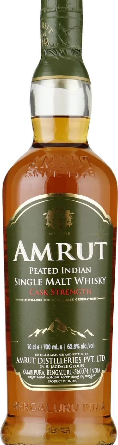Amrut Peated Cask Strength