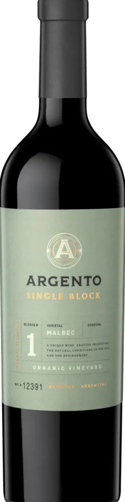 Argento Single Block Malbec Bio