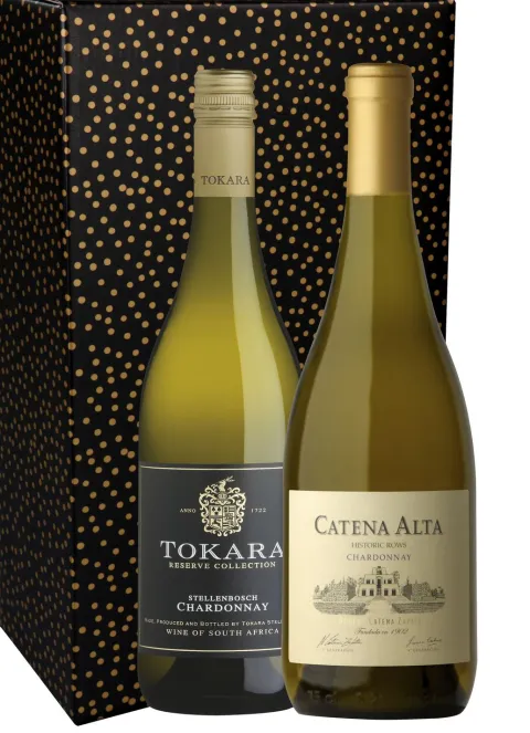 Cadeaupakket Nieuwe Wereld volle chardonnay
