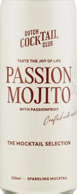 Dutch Cocktail Club Passion Mojito Alcoholvrij