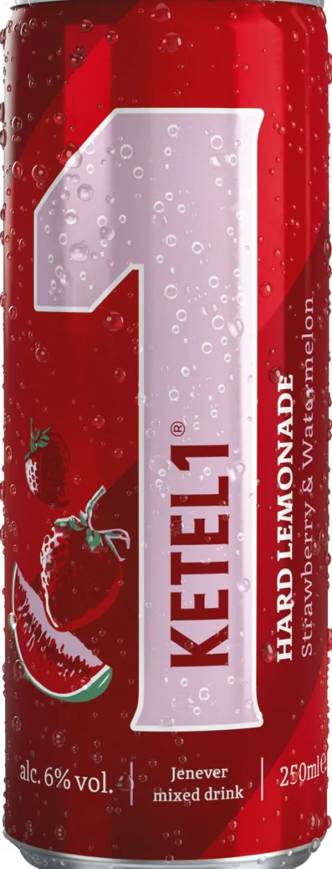 Ketel 1 Hard Lemonade Strawberry & Watermelon