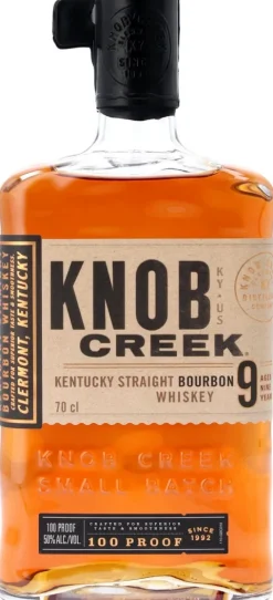 Knob Creek Bourbon 9 Years Old