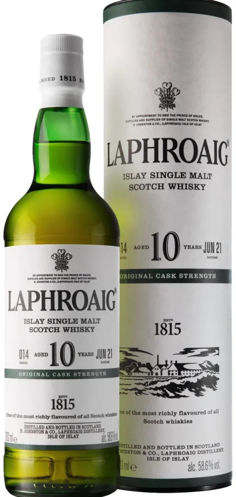 Laphroaig 10 years Cask Strength