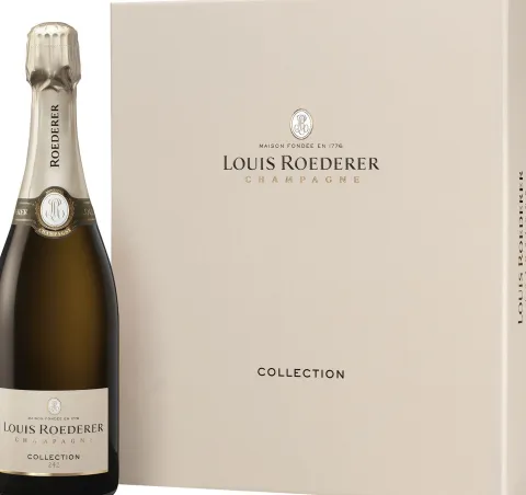 Louis Roederer Collection 245 Brut met 2 Flutes