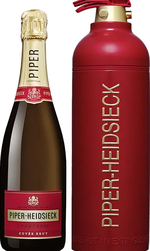 Piper-Heidsieck Brut Code Red Edition Cadeauverpakking