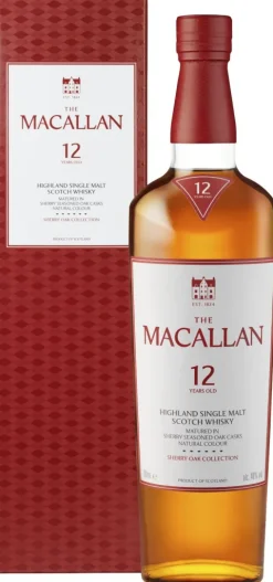 The Macallan Sherry Oak 12 years