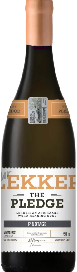 The Pledge Our Lekker Pinotage