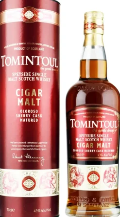 Tomintoul Cigar Malt Oloroso Sherry Cask