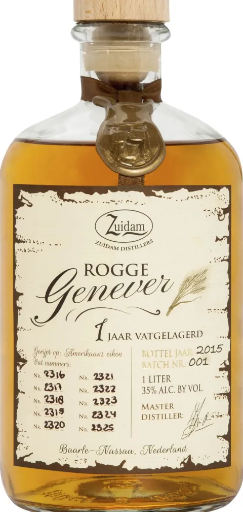 Zuidam Rogge Genever 1 Year